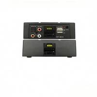 Amplificateur audio de voiture professionnel universel DSP 4 canaux 4*80W, boîtier en aluminium