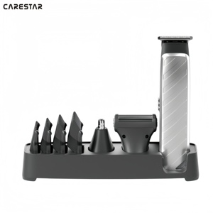 Kit de toilettage professionnel 3 en 1 pour hommes, tondeuse à cheveux multifonctionnelle sans fil, tondeuse électrique avec lame en T et support d'affichage - Product Image 2