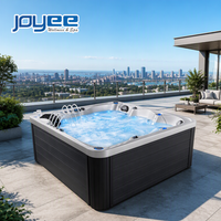 Spa extérieur moderne écologique pour 5 personnes, qualité supérieure, 40HQ, vente chaude, fabricant chinois et européen pour projets de gros