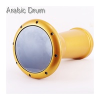 JELO YF-1 danse du ventre Tabor tambour turc Bronze aluminium chambre arabe accompagnement Instrument de musique comprend un sac Djembe