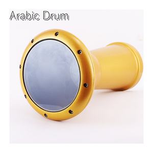 JELO YF-1 danse du ventre Tabor tambour turc Bronze aluminium chambre <span class=keywords><strong>arabe</strong></span> accompagnement Instrument de musique comprend un sac Djembe - Product Image 2