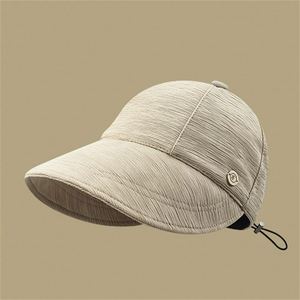 Summer for Women Sun Protection Wide Brim Bucket Hat <b>Waterproof</b> Breathable Packable Custom <b>Sunscreen</b> Boonie Promotion - Product Image 2