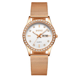 Reloj de Cuarzo Multifuncional de Lujo para Mujer, Nuevo Modelo 2025, con Diamantes, Luminoso, Resistente al Agua - Product Image 6