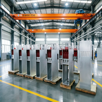 Vente en gros de commutateurs isolés en acier inoxydable 12kV 11kV pour la distribution d'énergie industrielle minière, entièrement scellés et modulaires