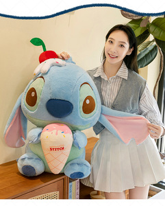 Peluche <span class=keywords><strong>Angela</strong></span> New Stitch Ice Cream Édition Limitée Été, Poupée en Peluche Dessin Animé, Souvenir Anime, Cadeau d'Anniversaire - Product Image 4