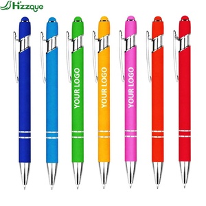 Wholesale Promotional Pens Personalized OEM Custom logo Stylus Touch Screen Pens logo Printed Metal Ballpoint Pen