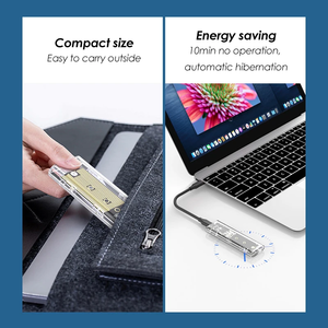 Venta al por mayor M.<span class=keywords><strong>2</strong></span> Nvme Single Protocol Ssd Case Clear Usb Tipo C 10gbps M2 SSD Caja externa transparente Caja de disco duro - Product Image 3