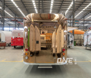 Remorque alimentaire commerciale de 16 pieds entièrement équipée, cuisine mobile <span class=keywords><strong>pour</strong></span> la vente de rue et les événements - Product Image 3