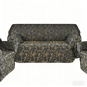 Floral Pattern Three-Seat Sofa Covers Fitted <strong>Slipcovers</strong> - Product Image 4