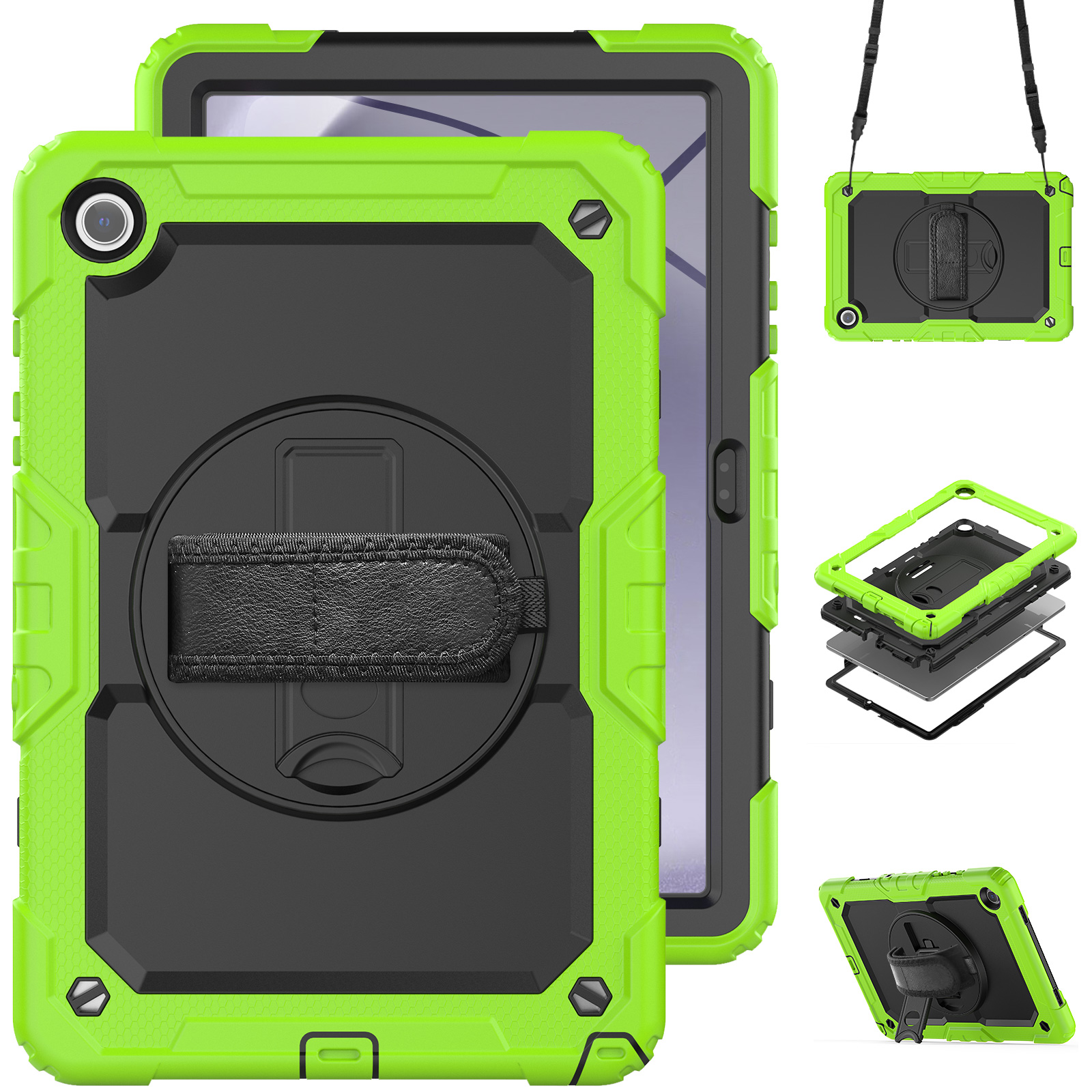 Giallo + verde (PC + Silicone)