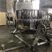 Huashang kantelbare jammixer kookpot ketel stoom/elektrische mantelketel voor wijnmakerij fruitverwerking