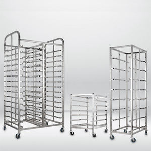 Étagères à pain <span class=keywords><strong>de</strong></span> qualité supérieure à vendre, chariot à pain en acier inoxydable à roulettes <span class=keywords><strong>pour</strong></span> restaurant, <span class=keywords><strong>transport</strong></span> <span class=keywords><strong>de</strong></span> plats <span class=keywords><strong>de</strong></span> boulangerie professionnels - Product Image 2