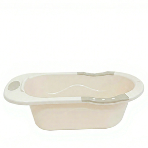 Bañera Plegable Moderna con Barra de Soporte Reforzada, Porta Jabón, Plástico PP Premium y Construcción Apilable - Product Image 1