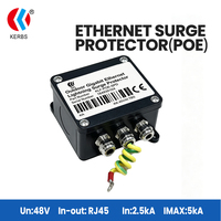 Dispositif de protection contre les surtensions réseau SPD Gigabit RJ45 PoE 10/100/1000M CAT6 pour système de panneau réseau de surveillance de sécurité