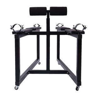 БДСМ большая мебель Тигр стул секс любовь стул для пары рабов открытые ноги бондаж мебель стул SM инструменты наручники - Product Image 4