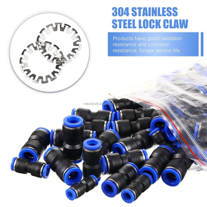 PW Haute Qualité Maxiworld Pneumatique Push-in Réducteur Y 100% <span class=keywords><strong>Test</strong></span>é Laiton/Cuivre/Plastique Raccords <span class=keywords><strong>de</strong></span> tuyaux d'air avec raccord fileté - Product Image 5