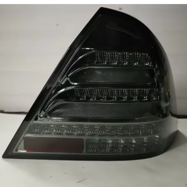 MercedesC180 200 Modified LED Taillights Model W203 Modified  Taillights Smoked Black Background