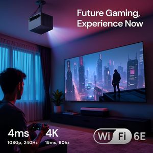 Valerion Streammaster Plus2 4K Laser Imax Tăng Cường Rạp Hát Tại Nhà Máy Chiếu 300 "4MS | 240Hz Phản Hồi Chơi Game 3D Cho Dolby Tầm Nhìn - Product Image 6