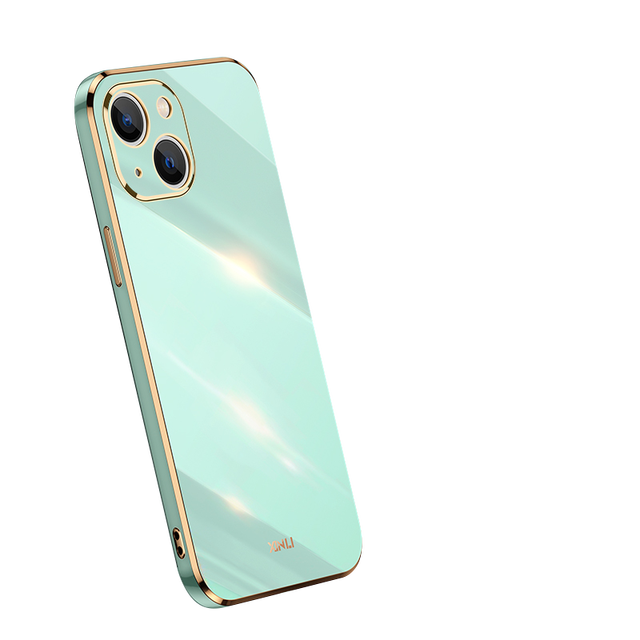 For iPhone 13 Mini Case Protective Shockproof Cheap Mobile Eco Friendly Phone Cases Soft TPU Electroplated