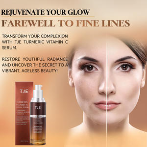 קרם פנים OEM/ODM מועשר בארבוטין, חומצה היאלורונית, ניאצינמיד, כורכום וויטמין <span class=keywords><strong>C</strong></span> להבהרה עדינה של קמטים עדינים - Product Image 2