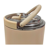 Vente en gros matériau tritan plastique transparent réutilisable anti-fuite paille couvre 40 oz gobelet flip paille couvercle remplacement