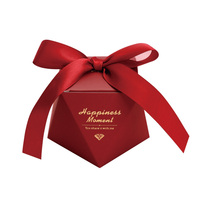 Boîte cadeau papillon à ruban creux personnalisée boîte à bonbons en papier faveur de mariage