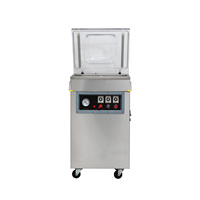 Machine d'emballage sous vide semi-automatique à commande tactile WANHE pour poulet, canard, poisson, viande, fruits secs