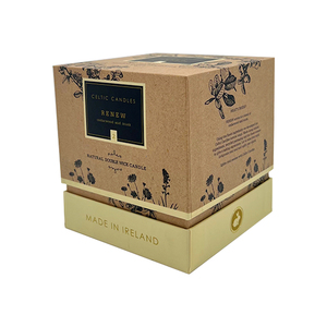 Tùy Chỉnh Thiết Kế Sang Trọng 8 Oz Nến Vận Chuyển Bao Bì Hộp Lật Nắp Nến Duy Nhất Hộp Các Tông Cho Nến Lọ - Product Image 3