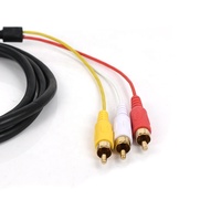Konverter video hd ke av, hdmi out av in kabel konversi hdmi ke av 3rca komputer ps4 ke kabel rca tv