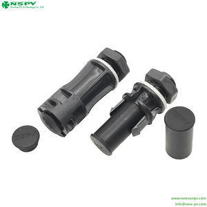 Venta superior NSPV Solar Connector Dust Cover (EPDM Insulation Black) para conectores PV 4,0/EVO-Sistema fotovoltaico duradero - Product Image 3