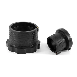 Brida HDPE Brida de extremo corto Accesorios de tubería de plástico HDPE Ef Stub con anillo trasero - Product Image 2