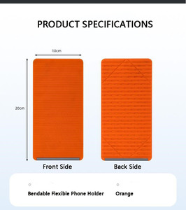 Flexibler Faltbarer Silikon-Handyhalter Rutschfester Desktop-Ständer Universal für Smartphone Tablet Laptop Tragbare Reisehalterung - Product Image 6