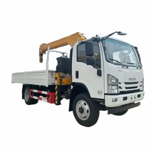 Camión de Carga ISUZU 4X2 con Grúa de Brazo Recto de 5 Toneladas, Grúa Recta Montada en Camión, Manipulador de Grúa - Product Image 3