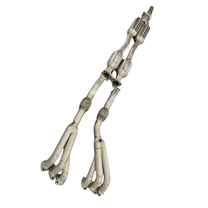 Gleichlange SS304 Auspuffkrümmer für VW Golf MK5 R32 Passat <span class=keywords><strong>R36</strong></span> <span class=keywords><strong>CC</strong></span> 3.2L 3.6L VR6 2005-2011 Racing Downpipe Set - Product Image 1