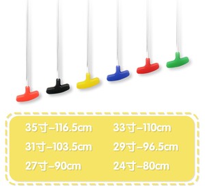 ACIER INOXYDABLE + Caoutchouc <span class=keywords><strong>Mini</strong></span> <span class=keywords><strong>Golf</strong></span> Enfants Poussoir Double Face Poussoir Adolescent Débutant <span class=keywords><strong>Golf</strong></span> Pratique Club - Product Image 3