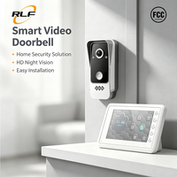 Videoportero Inteligente de 4 Cables Más Vendido, Sistema de Intercomunicación con Video de 1080P y 7 Pulgadas, Cableado, Resistente al Agua, Aplicación Tuya
