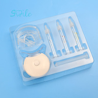 Profesional en stock Kits de blanqueamiento dental 5 Led luz redonda uso doméstico Kit de blanqueamiento dental