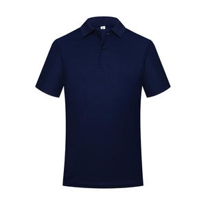 Hombres de alta calidad <span class=keywords><strong>para</strong></span> Polo Logo personalizado Longitud corta Algodón Tela en blanco Botón 3D Serigrafía <span class=keywords><strong>para</strong></span> Polo Camisetas - Product Image 6