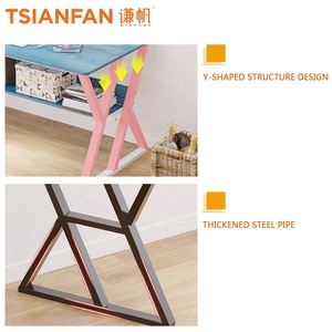 <span class=keywords><strong>Walmart</strong></span> <span class=keywords><strong>Walmart</strong></span> Pilastri Simlife A Forma di L Scrivania Angolo Nero Gioco Scrivania Del Computer - Product Image 5