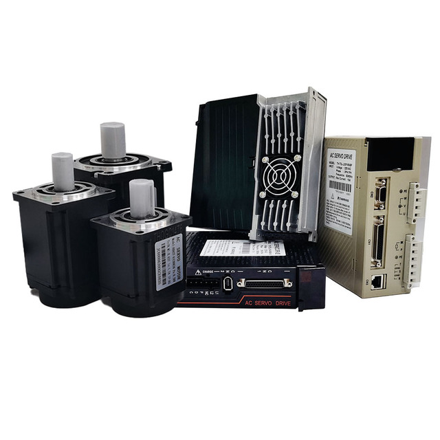 Servo Motor 200w 400w 750w 1kw 3kw CNC  Ac 60 Servo Ac Motor for Cnc Milling Lathe Machine
