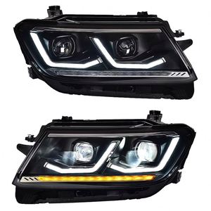 MJ per <span class=keywords><strong>Volkswagen</strong></span> <span class=keywords><strong>Tiguan</strong></span> L 2017 2018 2019 <span class=keywords><strong>2020</strong></span> 2021 faro anteriore aggiornamento luce frontale a LED gruppo faro DRL - Product Image 1