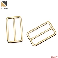 Gesper Geser Logam Grosir Berkualitas Tinggi, Cincin Adjustable untuk Tas Tangan, Konektor Tas Pakaian, Gesper untuk Ransel dan Dompet