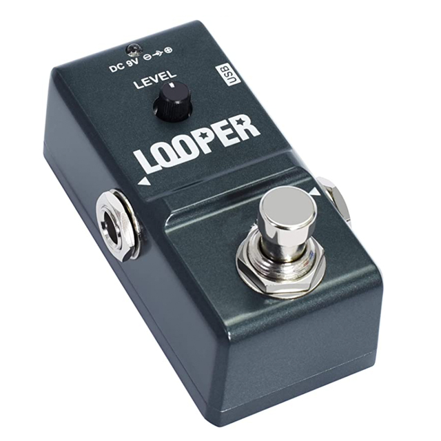High Quality DC 9V Alloy Black Color Portable Electric Guitar Multi Effects Pedal