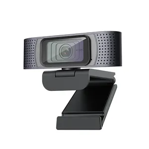 Hàng Mới Về Webcam Micrô 1080P Máy Tính PC Máy Ảnh Web Trực Tuyến Bên Trong Máy Tính Xách Tay USB Lấy Nét Tối Đa Màu Trắng