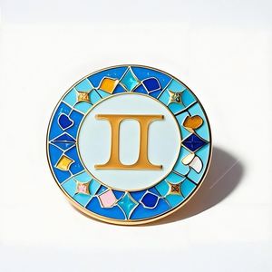 Insignia de Latón Personalizada con Esmalte, Emblema Escolar, Emblema de Empresa, Emblema de Evento, Emblema de Anime, Medalla de Pecho, Fabricante de Cajas de Regalo - Product Image 4