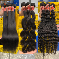 Proveedores Mayoristas de Cabello Indio Virgen en Paquetes, Extensiones de Cabello Humano Baratas con Cutícula Alineada y Doble Trama