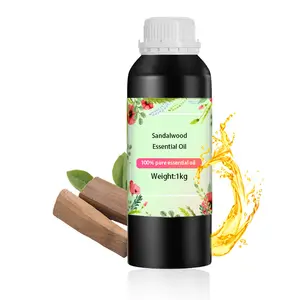 100% naturale naturale naturale olio essenziale di sandalo Essentia diffusore oli aromaterapia prodotti per la cura della pelle casa fragranza OEM ODM