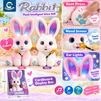 Nouveaux jouets 2026 : Peluche personnalisée lapin, jouet interactif multifonctionnel et apaisant