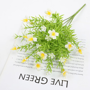 Fiori Artificiali Fatti a Mano: Orchidee, Margherite in Miniatura, Fiori <span class=keywords><strong>di</strong></span> <span class=keywords><strong>Loto</strong></span>, Creeping Jenny - Stampaggio a Iniezione, Finitura Cinese per Matrimoni - Product Image 4