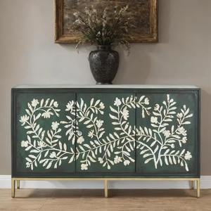 Mueble de Cajones con Incrustaciones de Hueso de Diseño Único, Gabinete Decorativo Hecho a Mano para Espacios Residenciales y Comerciales a un Precio Competitivo - Product Image 2